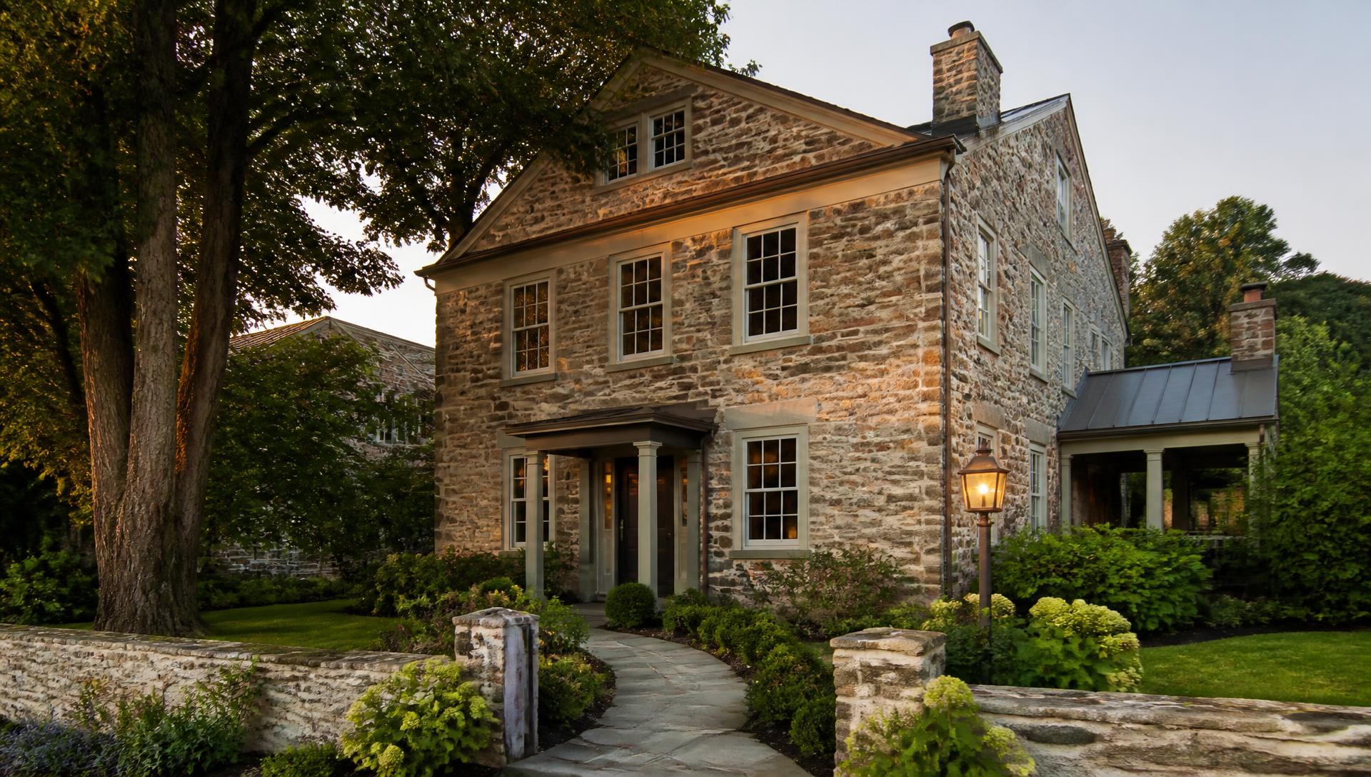 Exterior plastering and restoration work by SMG Plastering INC in West Chester