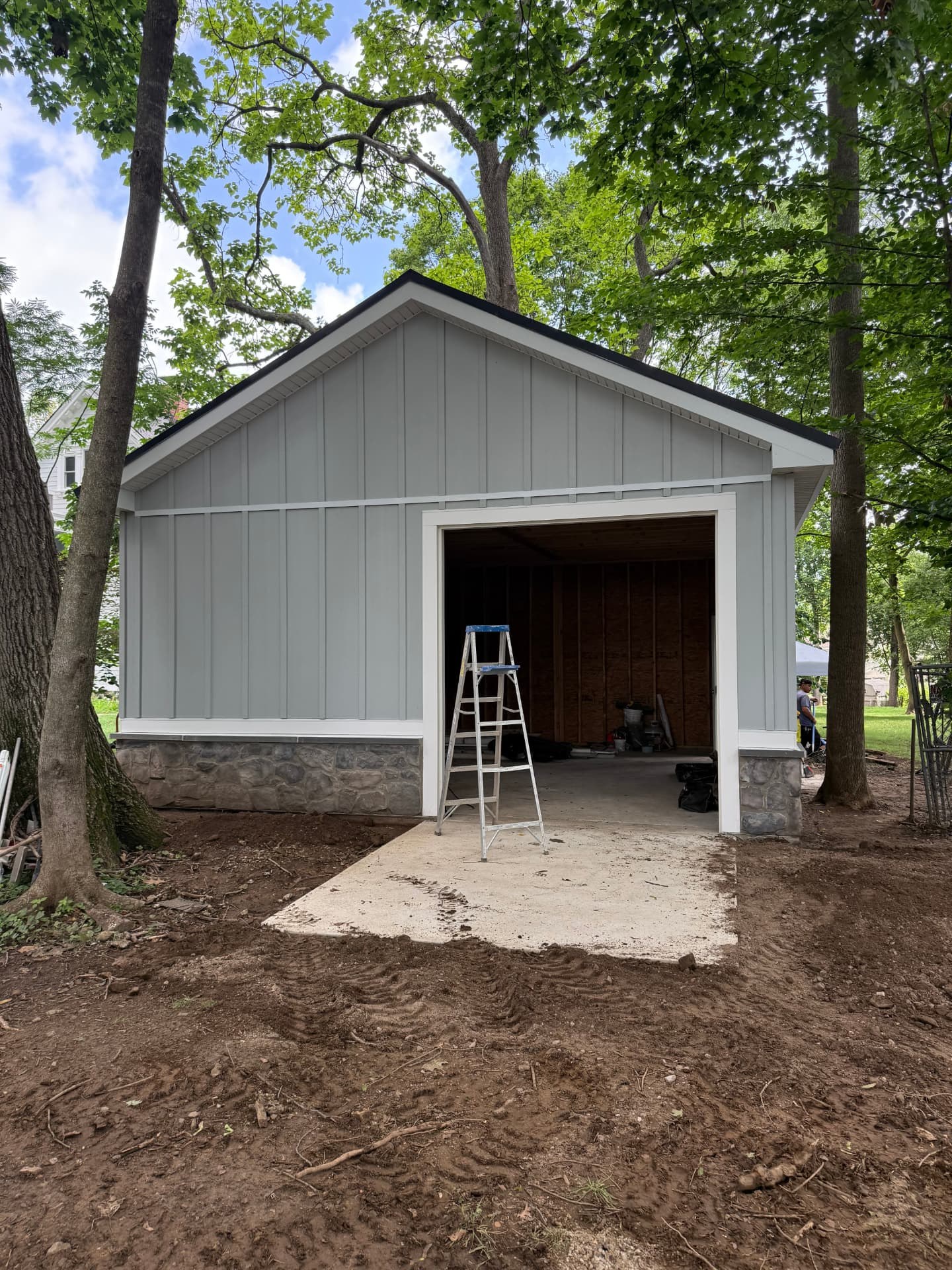 Interior basement waterproofing system installed in Chester, PA